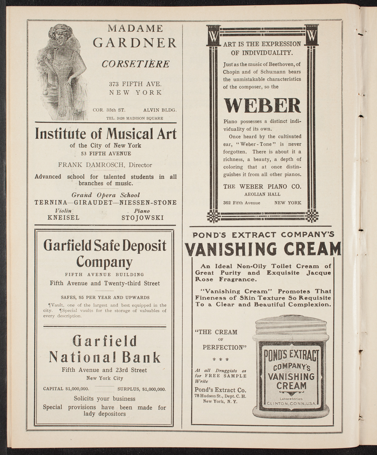 Russian Symphony Society of New York, January 27, 1910, program page 6