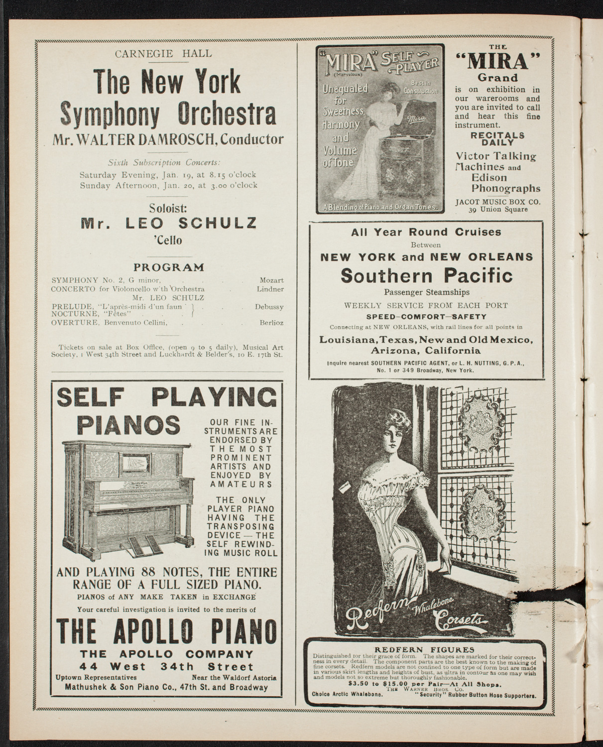 Symphony Concert for Young People, January 19, 1907, program page 2