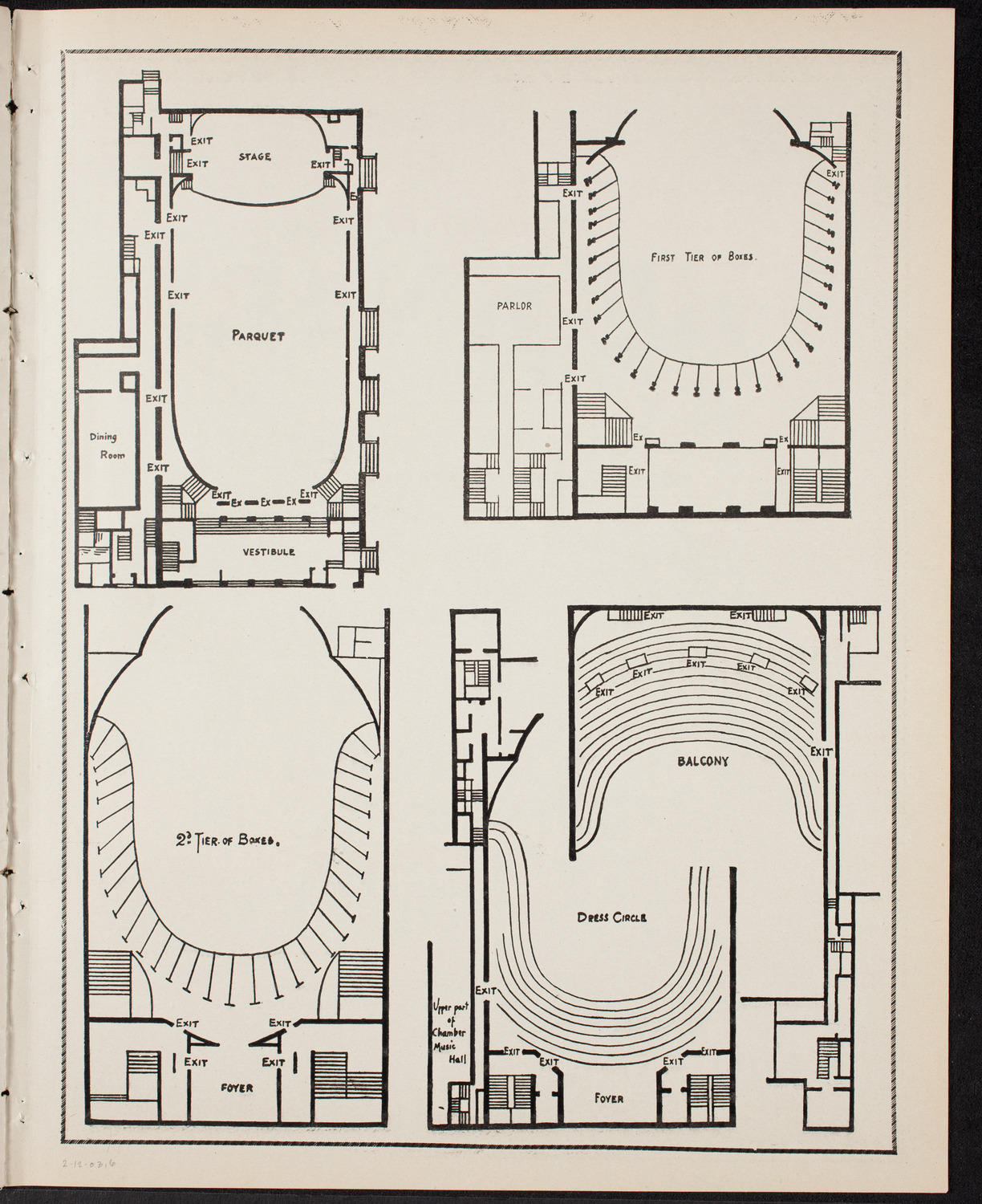 New York Banks' Glee Club, February 12, 1903, program page 11