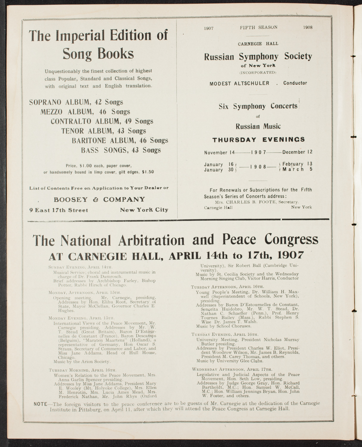 New York Festival Chorus and Orchestra, April 7, 1907, program page 10