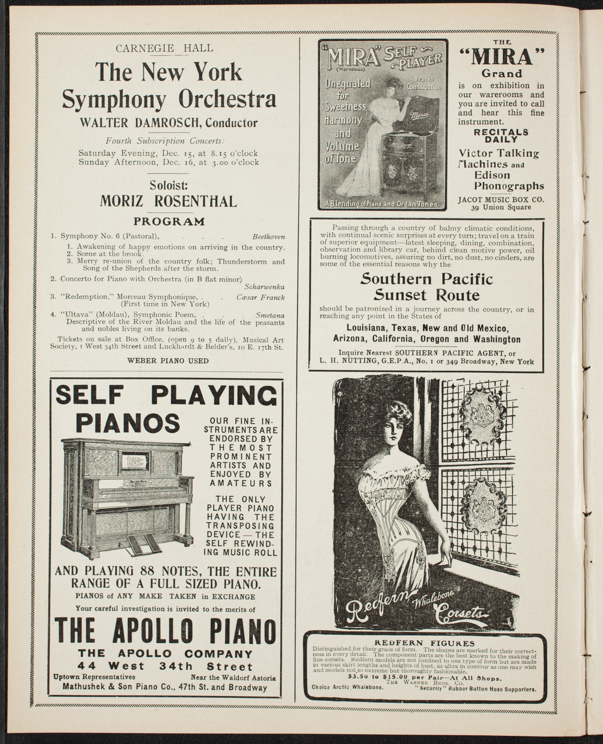 Oratorio Society of New York, December 4, 1906, program page 2