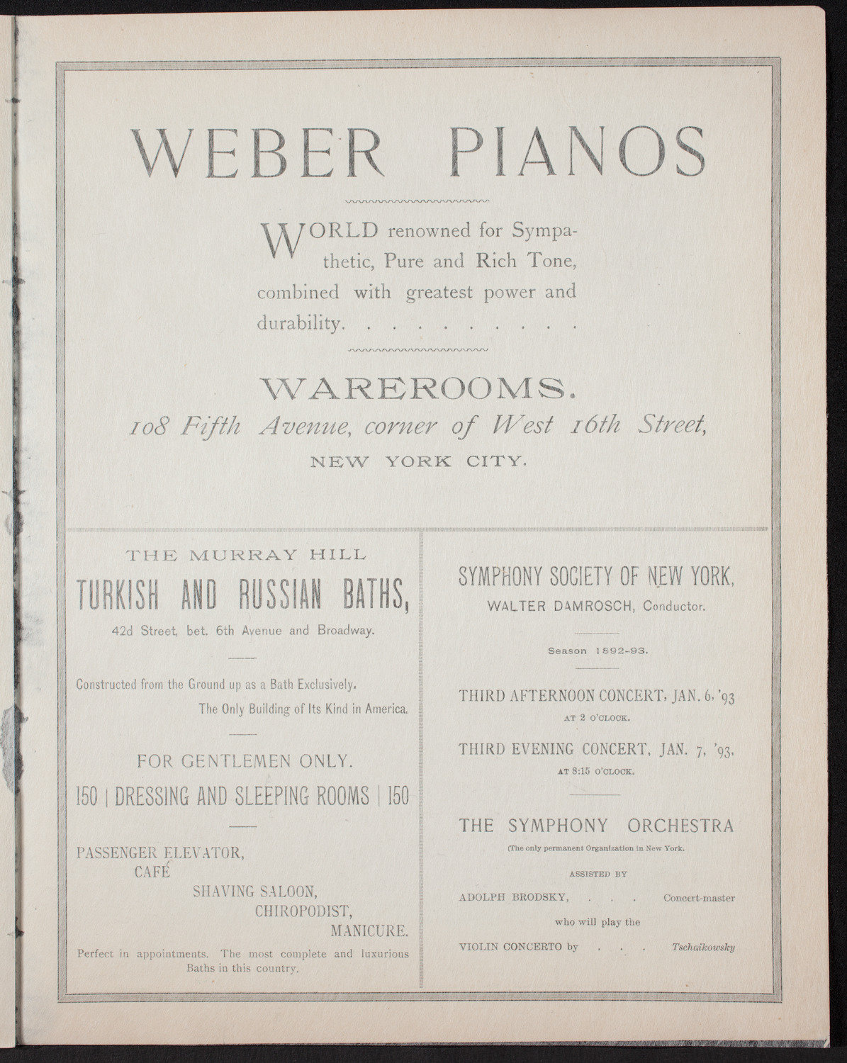 Music and Readings, December 15, 1892, program page 7