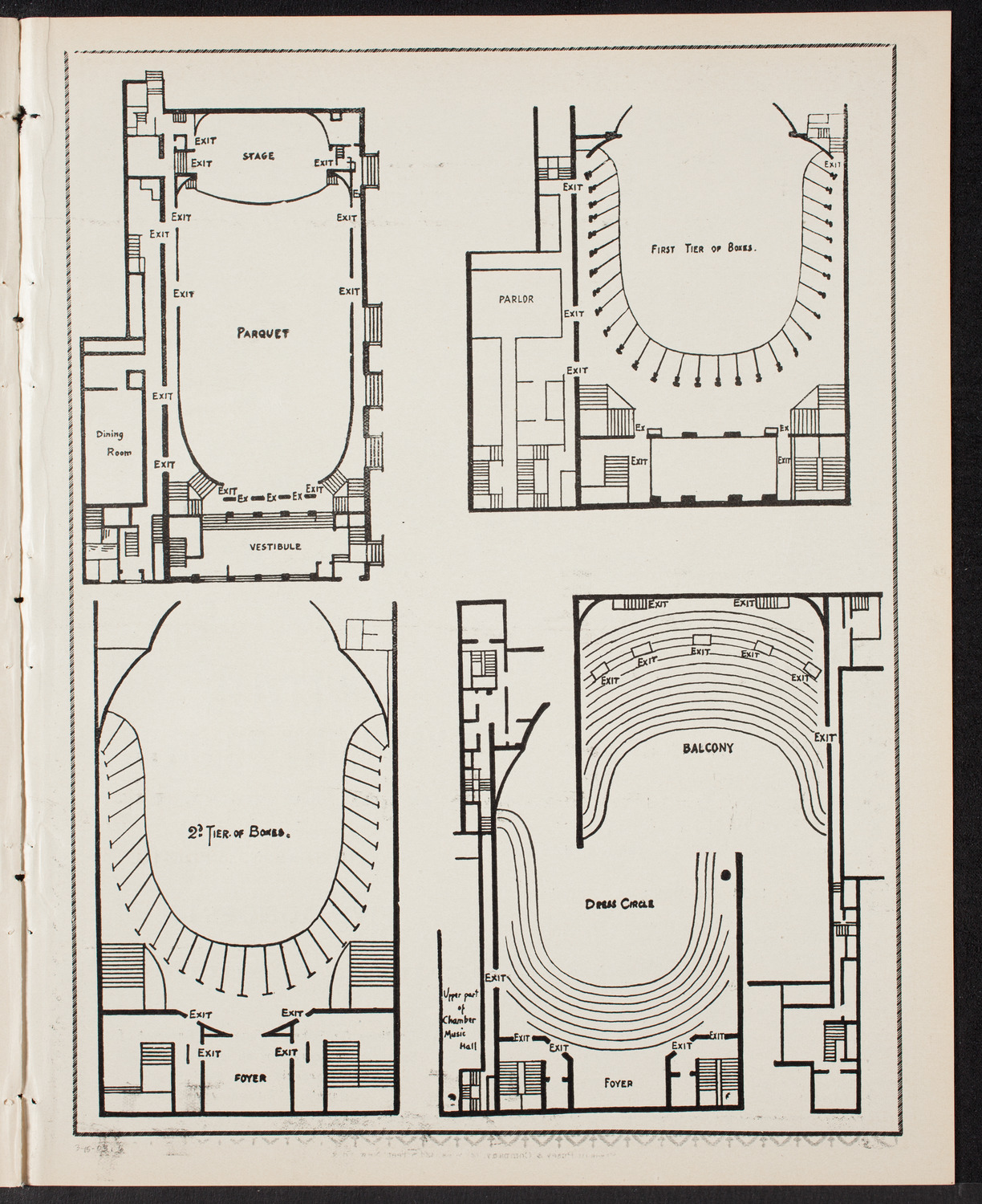 Gunnar Wennerberg Memorial Chorus, March 15, 1903, program page 11