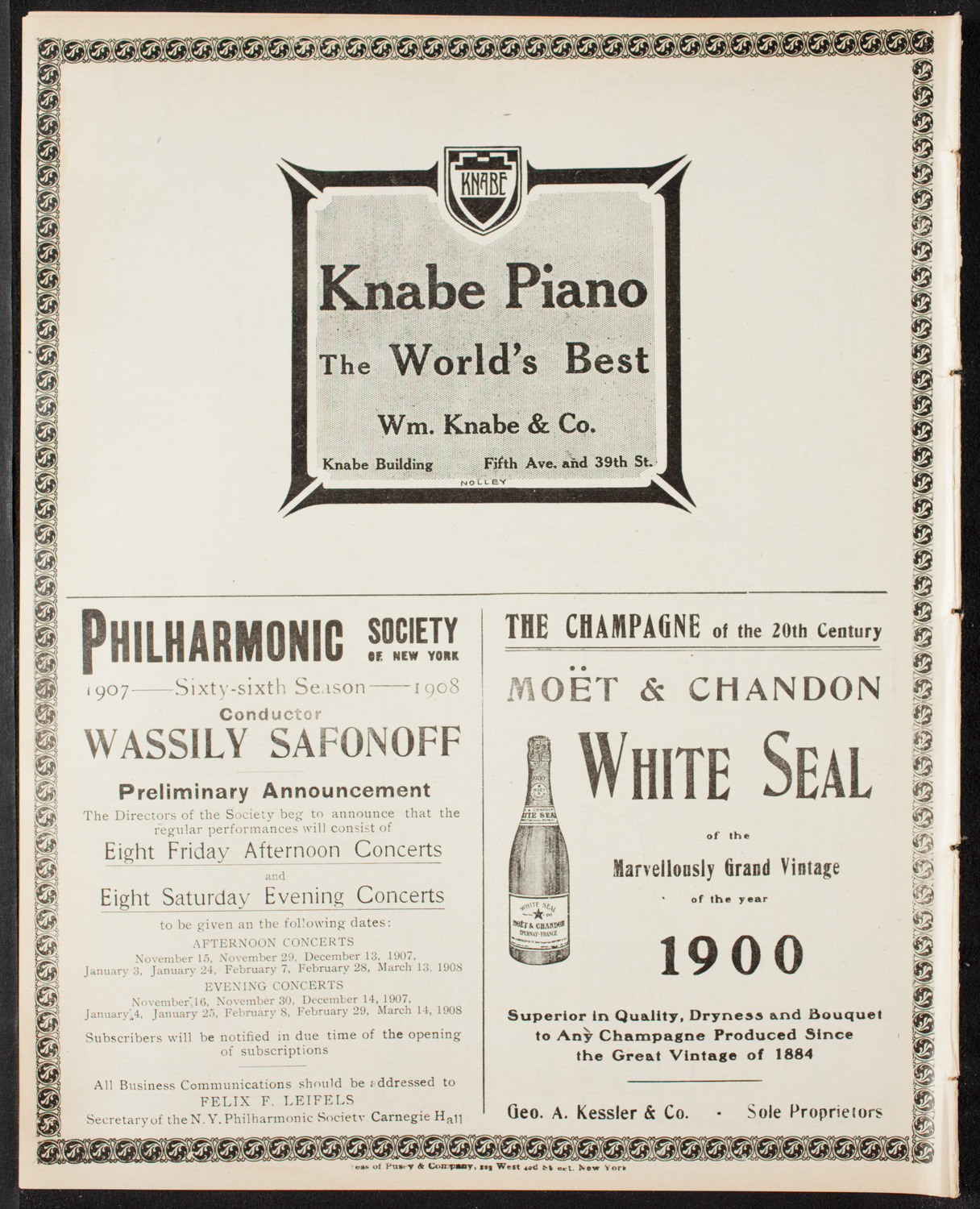 National Arbitration and Peace Congress, April 16, 1907, program page 12