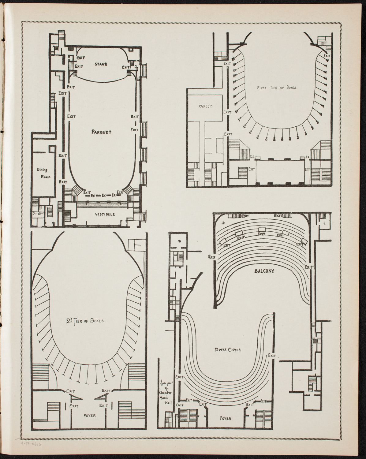 New York Banks' Glee Club, April 17, 1906, program page 11