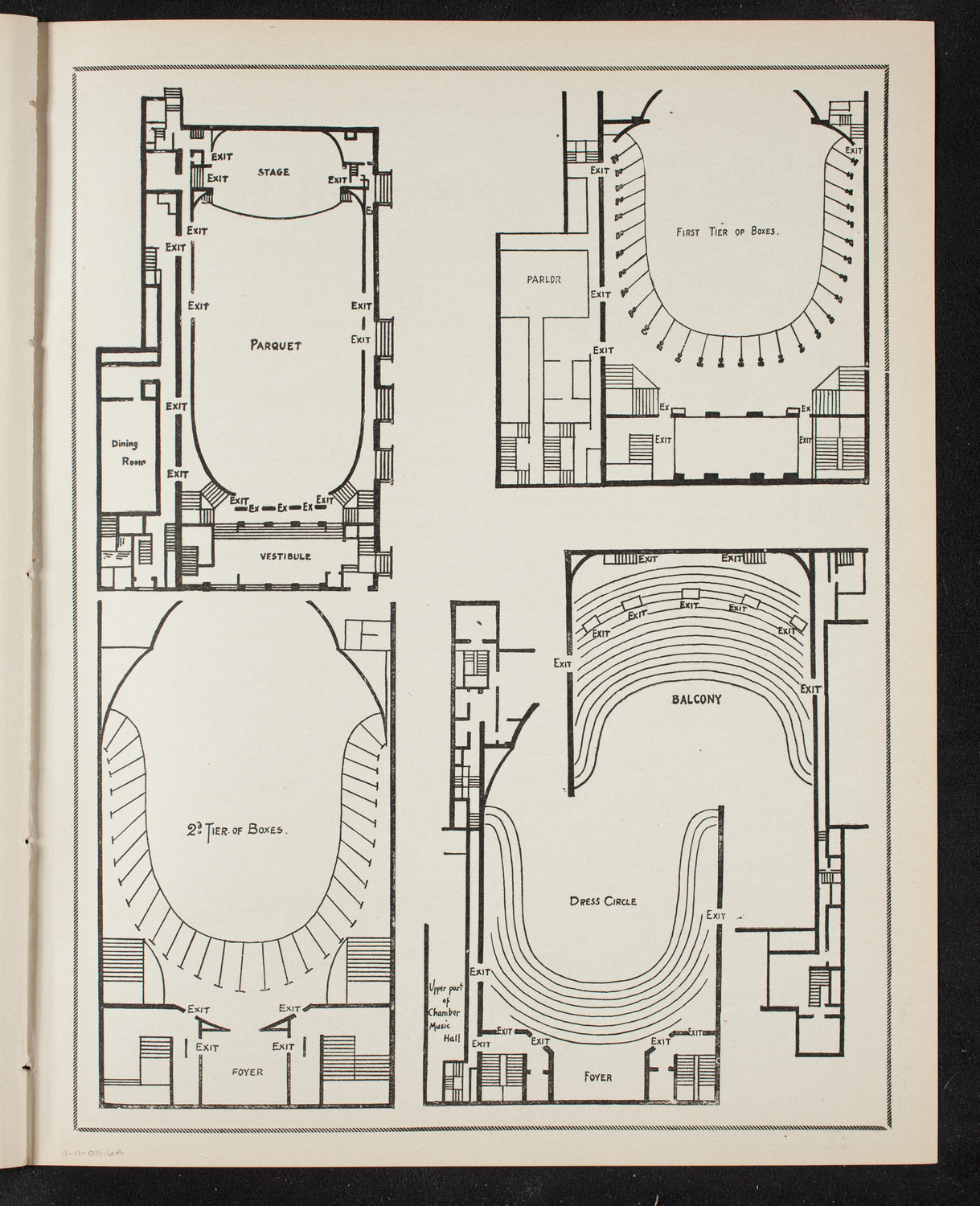 Boston Symphony Orchestra, November 11, 1905, program page 11