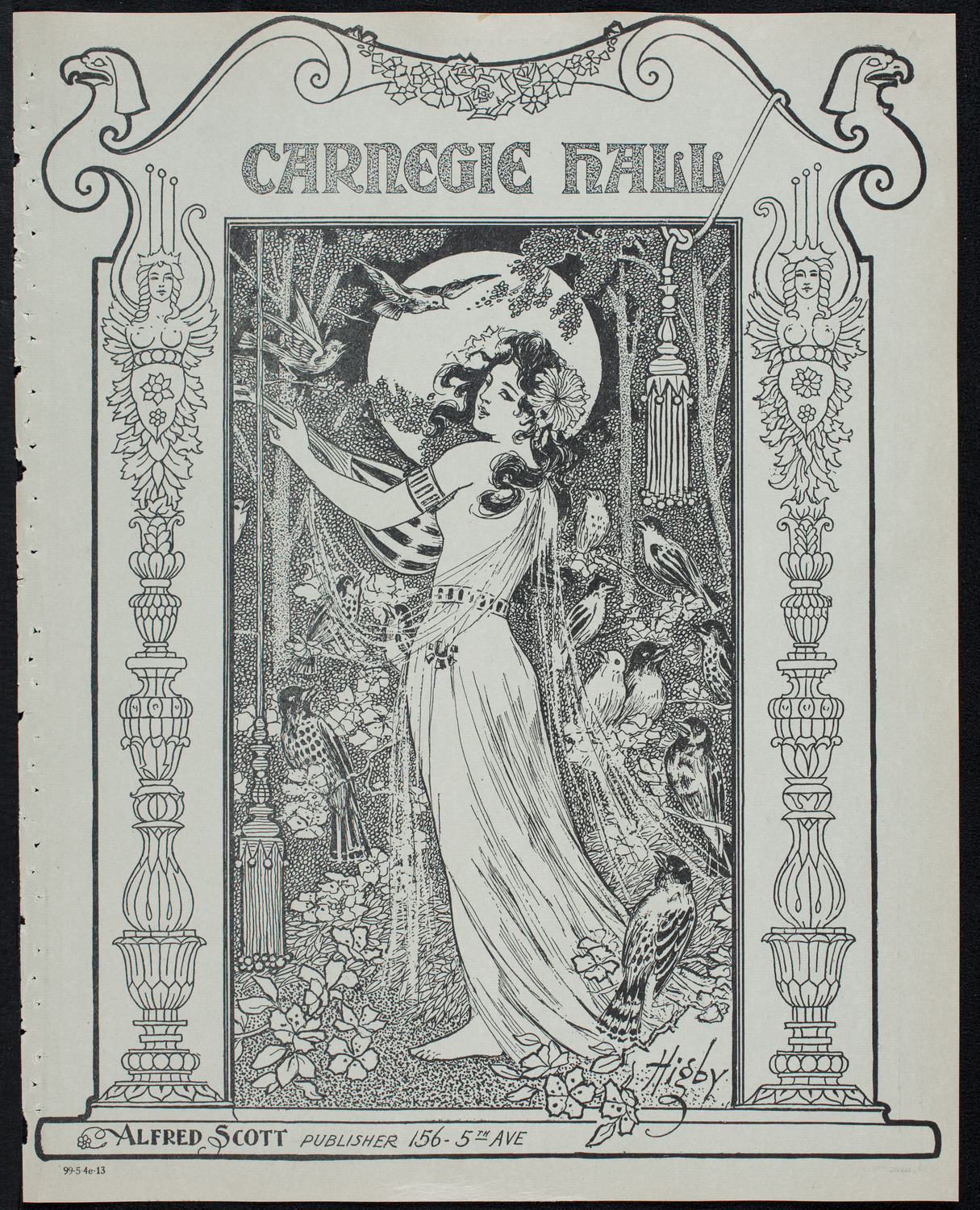 Scandinavian Singing Societies of New York and Vicinity, May 4, 1913, program page 1