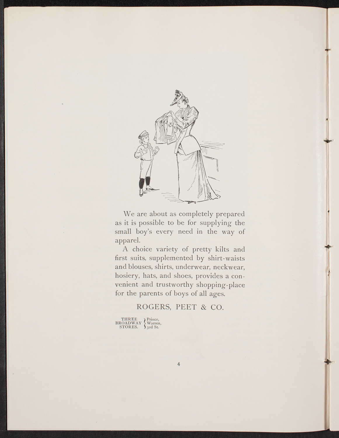 Tennyson's "Maud", April 23, 1892, program page 5