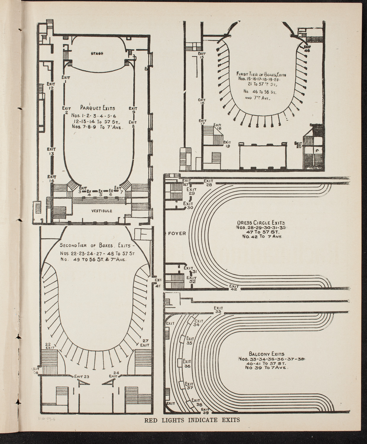 New York Symphony Orchestra, November 16, 1909, program page 11