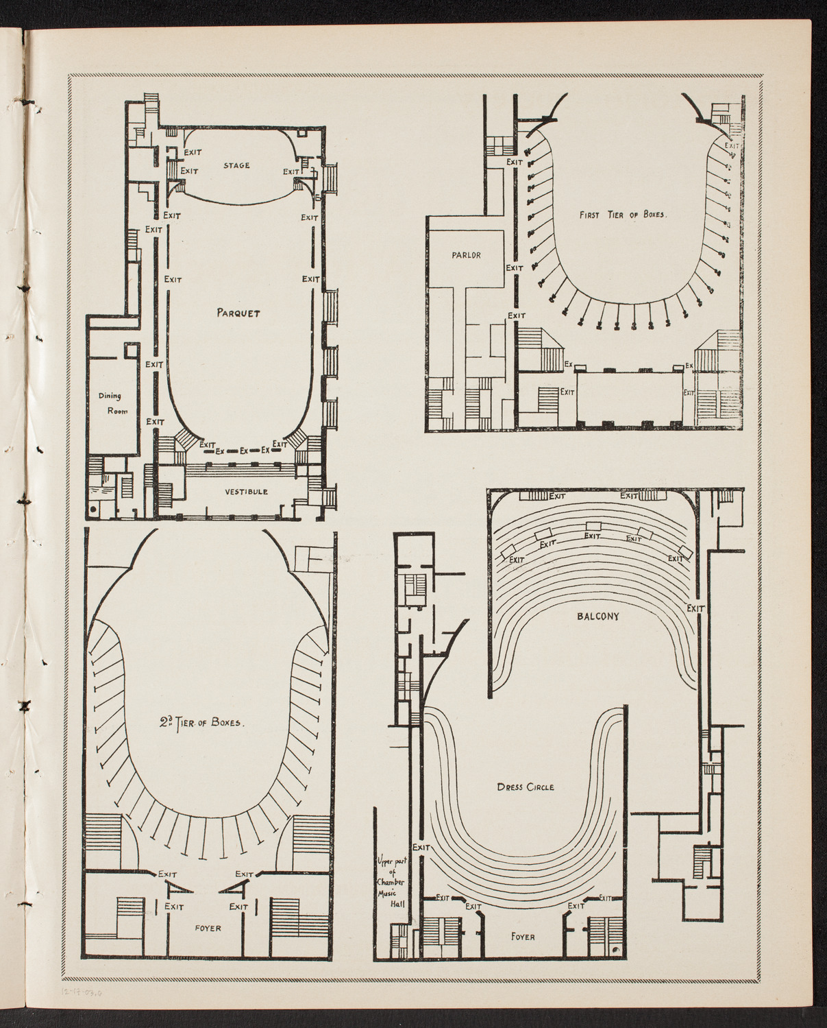 Musical Art Society of New York, December 17, 1903, program page 11