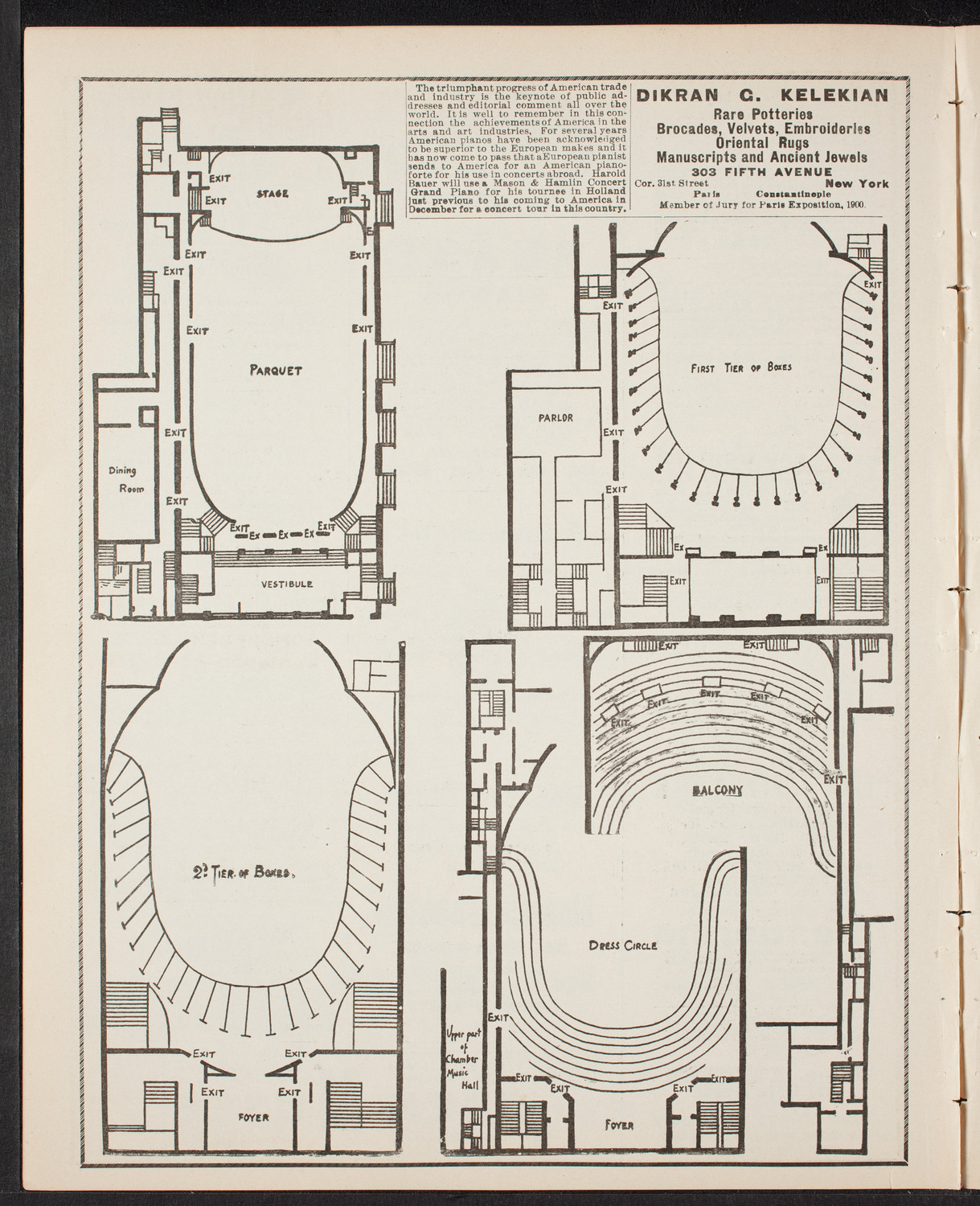 Meeting: New York City Police Department, April 12, 1902, program page 4