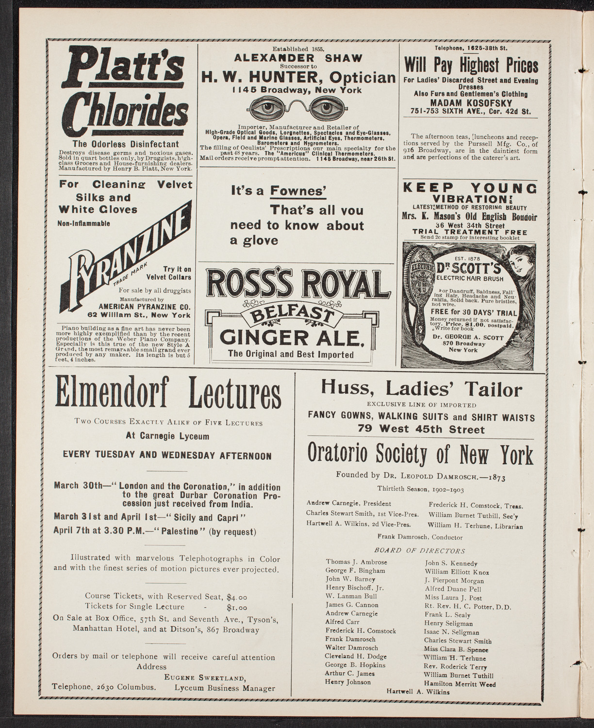Symphony Concert for Young People, March 28, 1903, program page 2