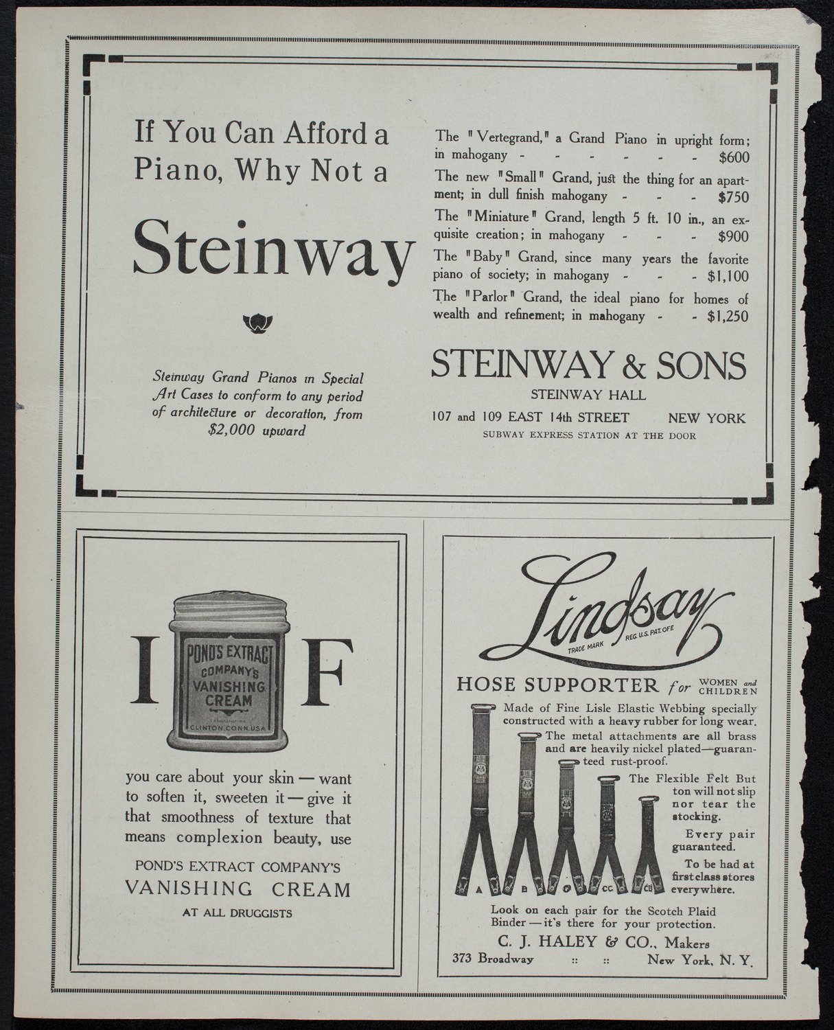 Motion Picture Lecture by Col. Charles J. "Buffalo" Jones, January 27, 1913, program page 4