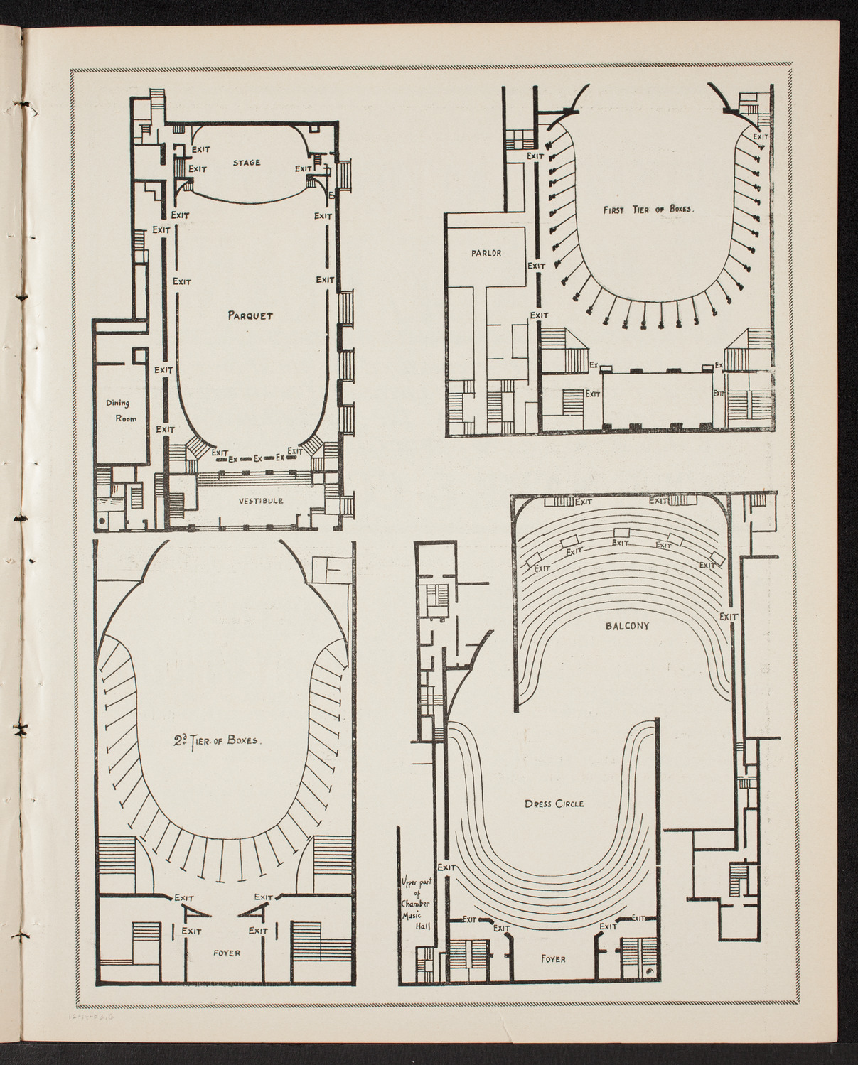 Caserini's Famous Roman Harp Orchestra, December 14, 1903, program page 11