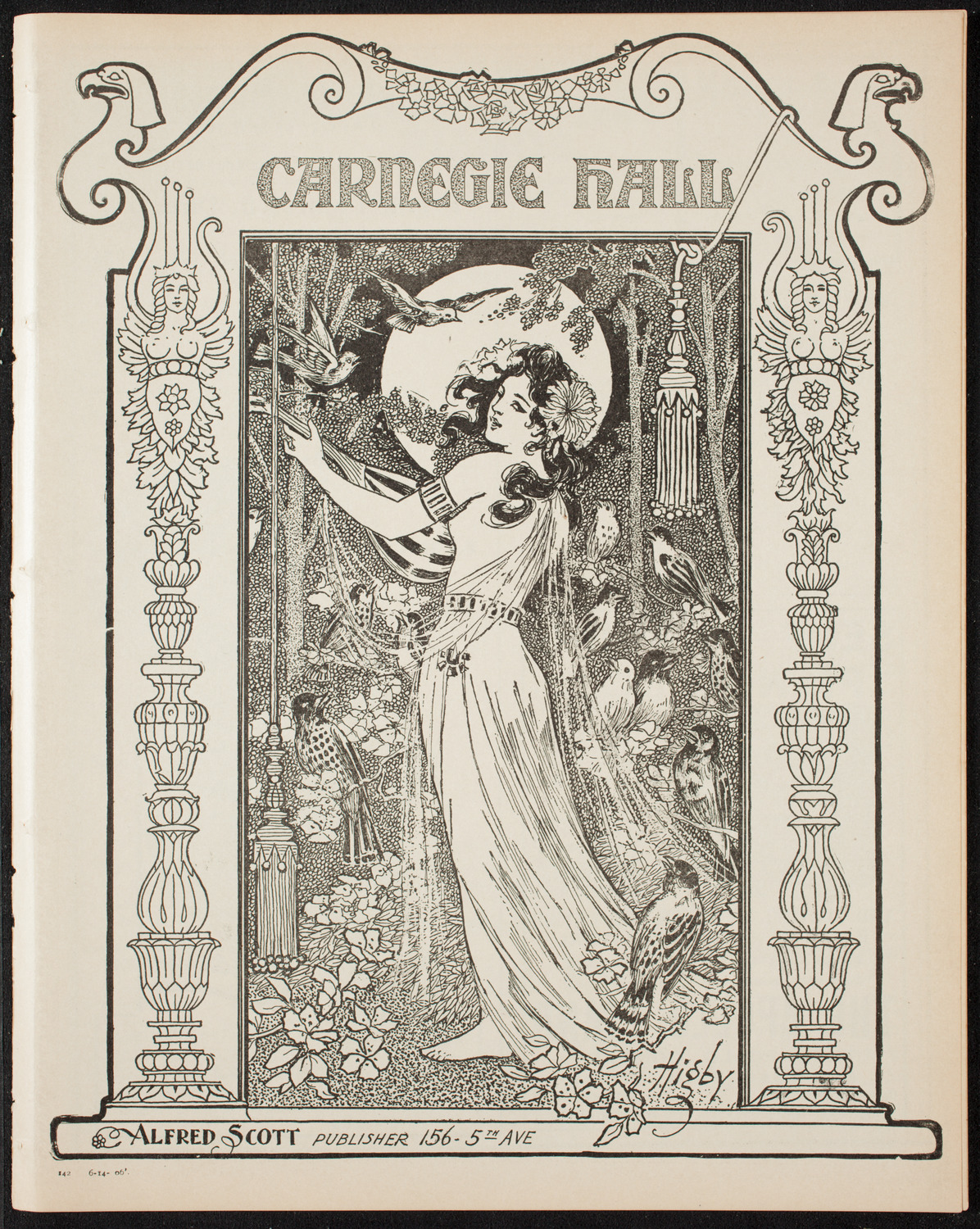 Graduation: New York Law School, June 14, 1906, program page 1