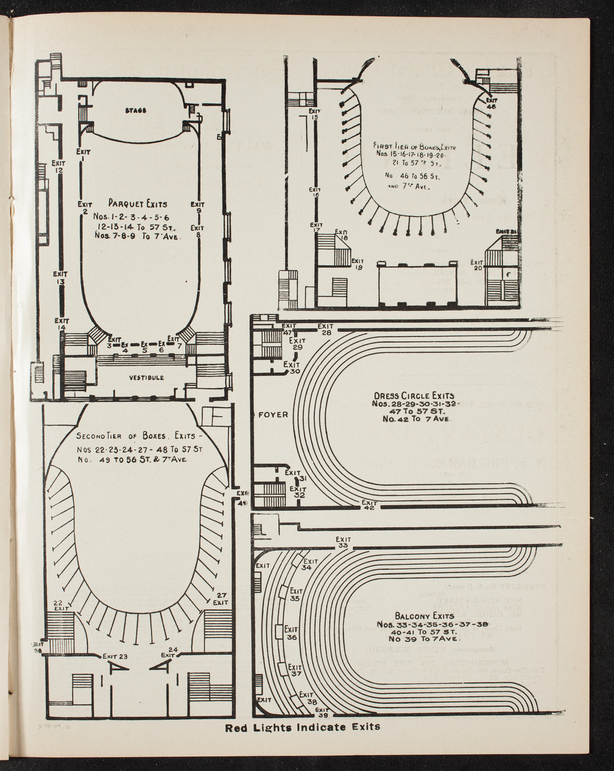 Boston Symphony Orchestra, March 18, 1909, program page 11