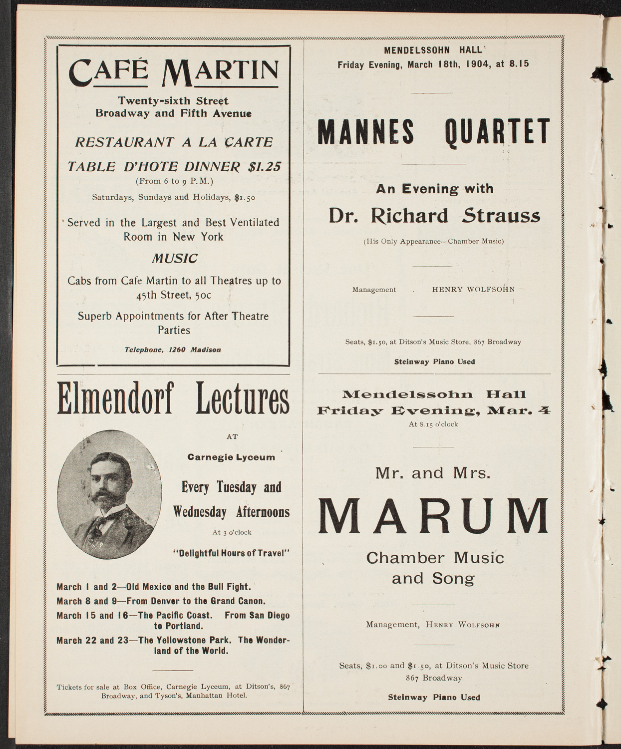 Symphony Concert for Young People, February 27, 1904, program page 10