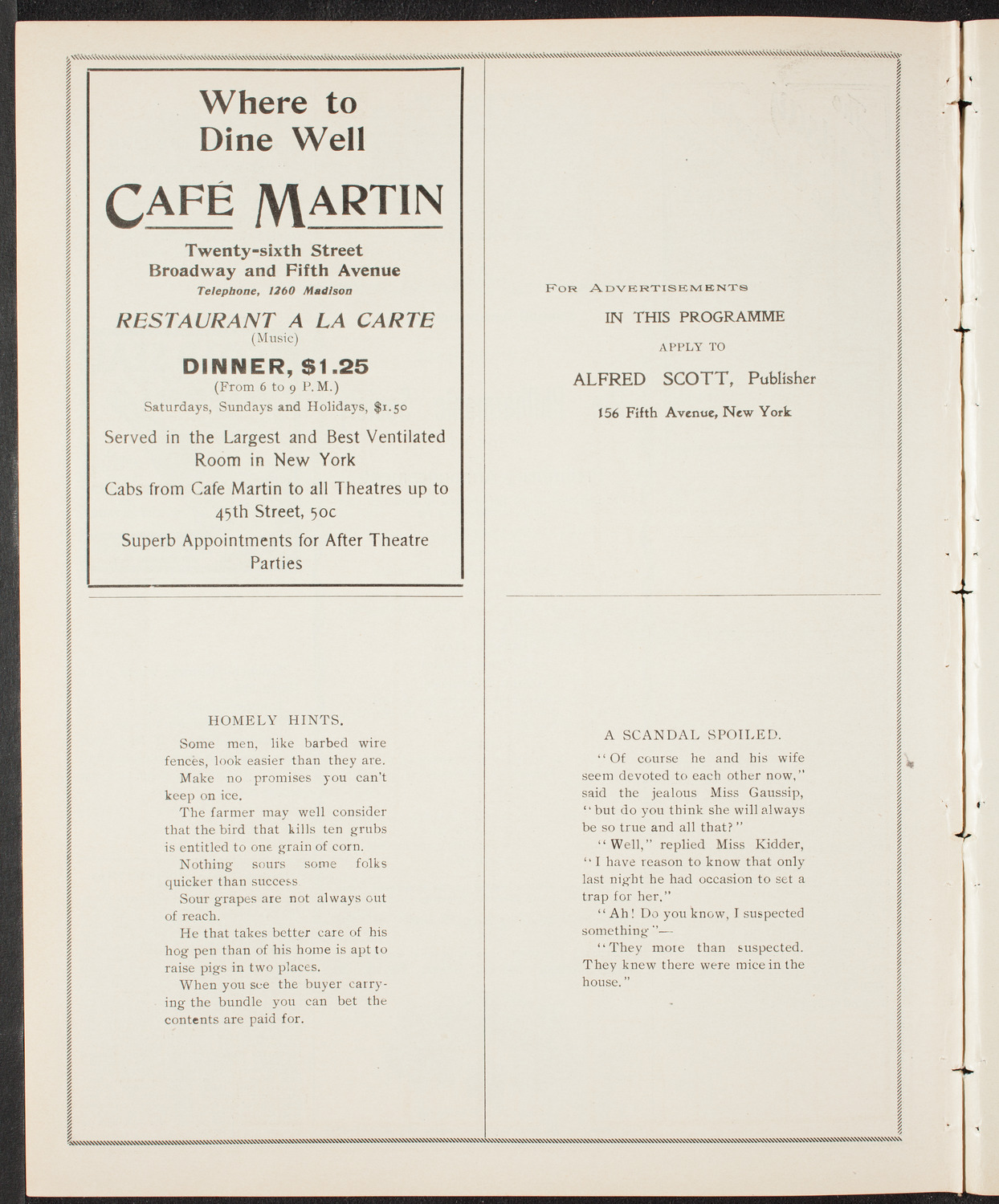 Graduation: College of St. Francis Xavier, June 20, 1904, program page 10