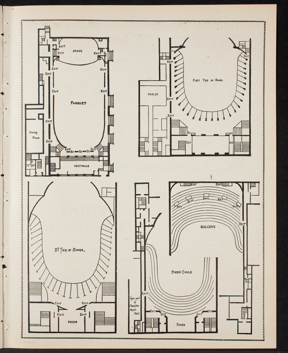 New York Philharmonic, February 13, 1903, program page 11