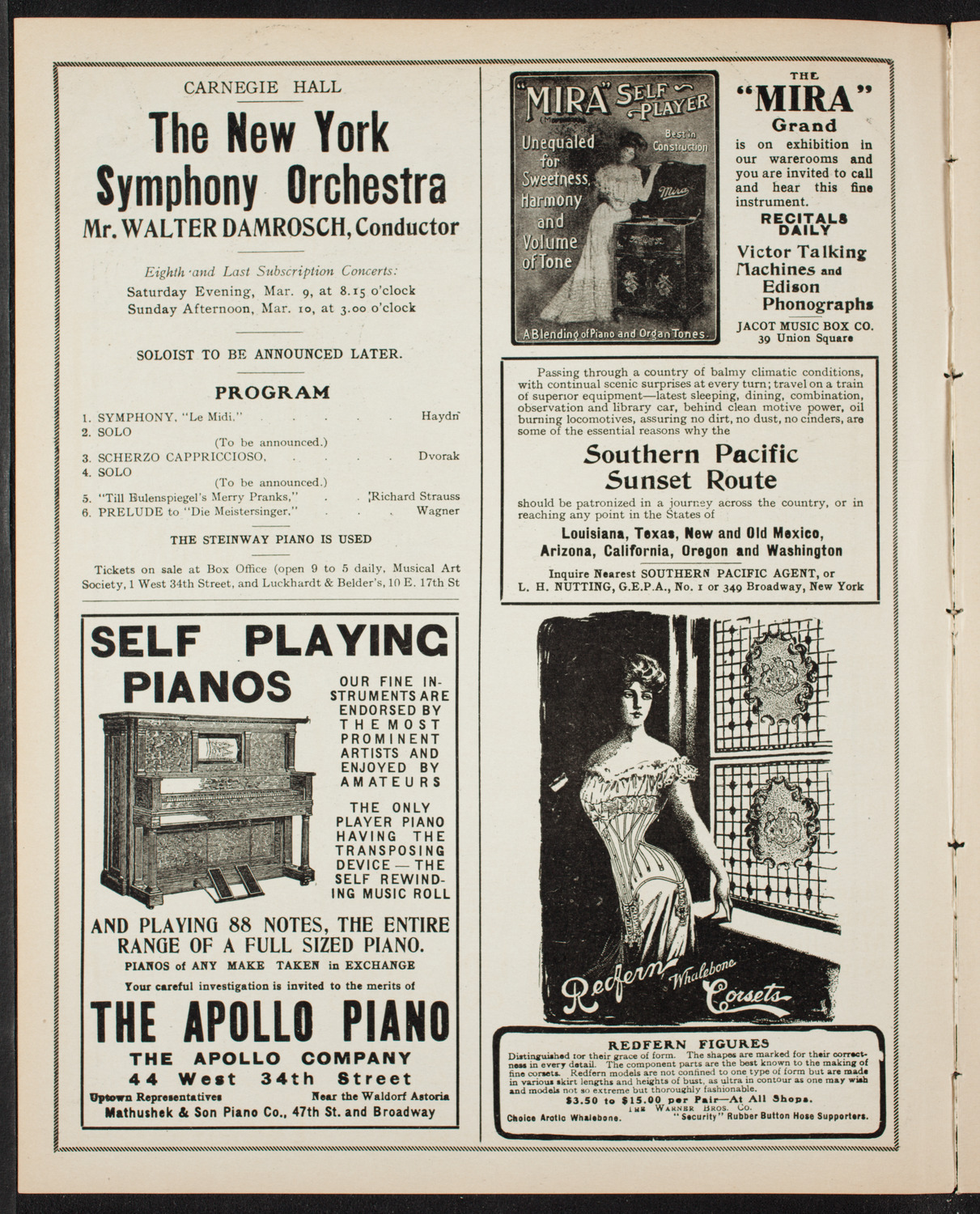 Elmendorf Lecture: England, February 14, 1907, program page 2