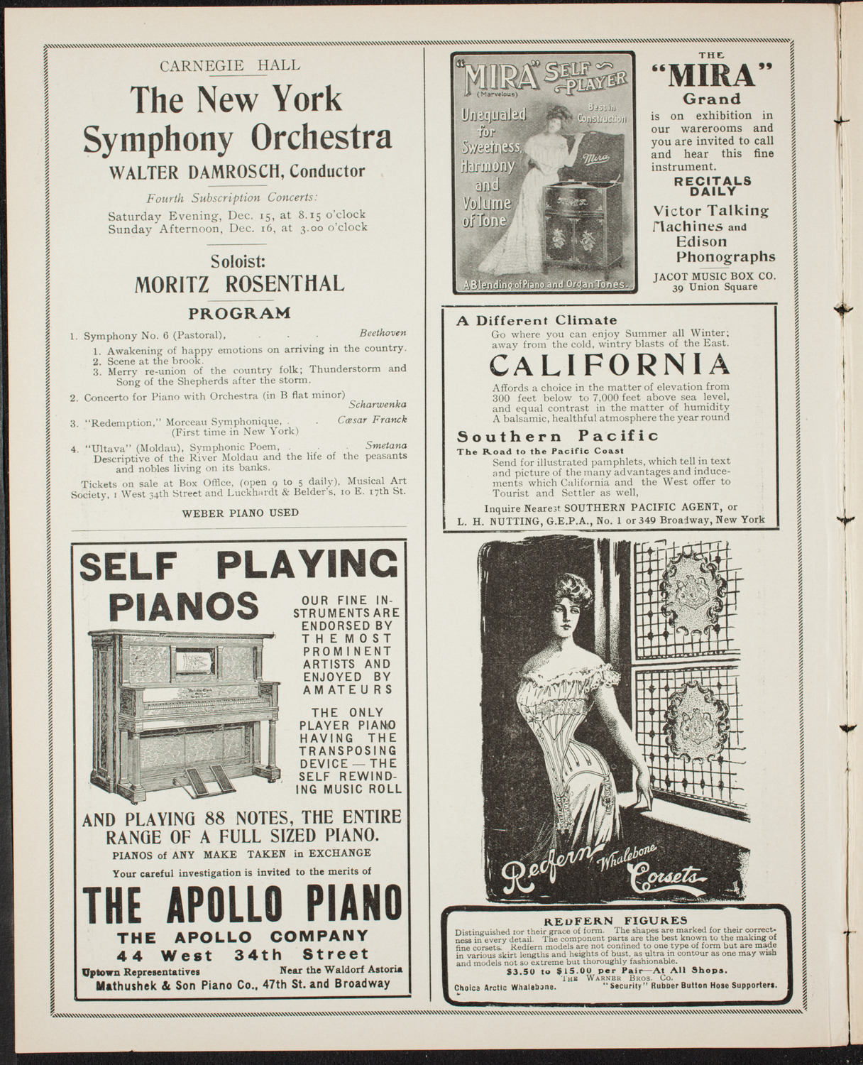 Symphony Concert for Young People, December 15, 1906, program page 2