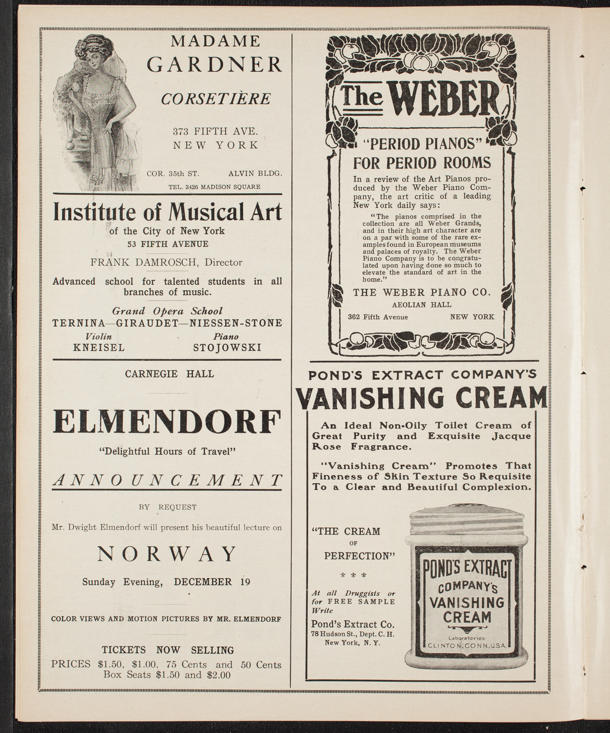 Symphony Concert for Young People, December 18, 1909, program page 6