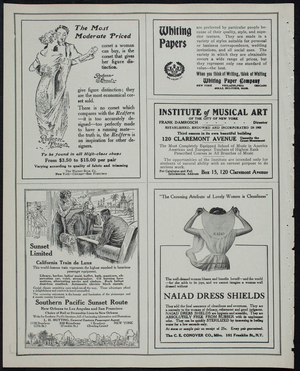 Ernest Schelling, Piano, March 26, 1913, program page 2
