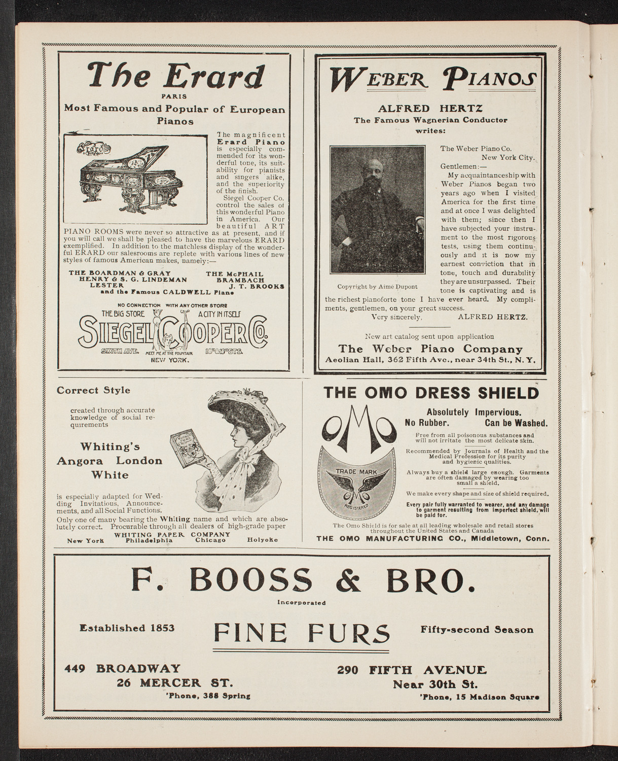 Burton Holmes Travelogue: Round About London, March 26, 1905, program page 6