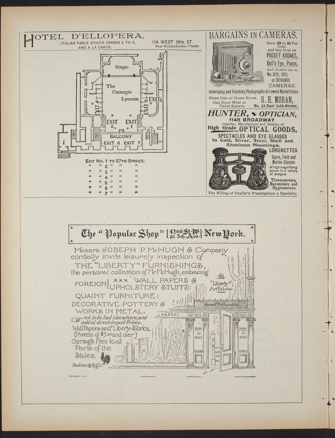Benefit for the Sick and Wounded in the Cuban Revolution, March 6, 1897, program page 6