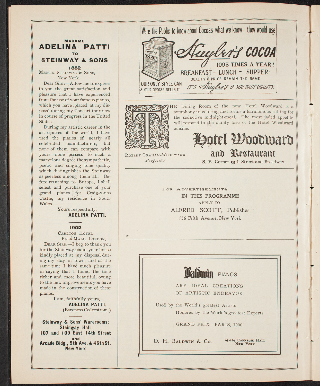 Lecture by Burton Holmes, March 13, 1904, program page 4
