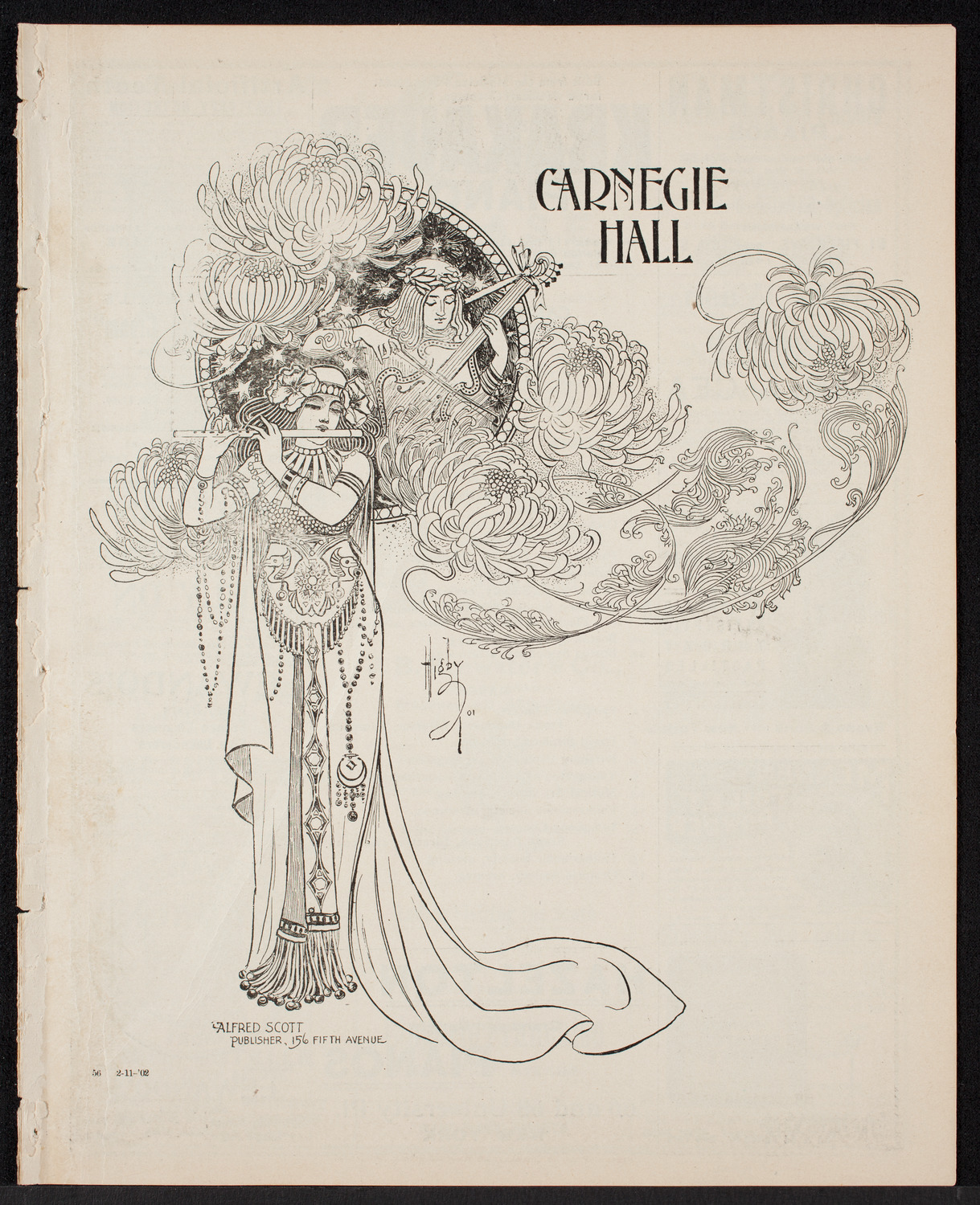 Benefit: Building Fund Buyers' Association of America, February 11, 1902, program page 1