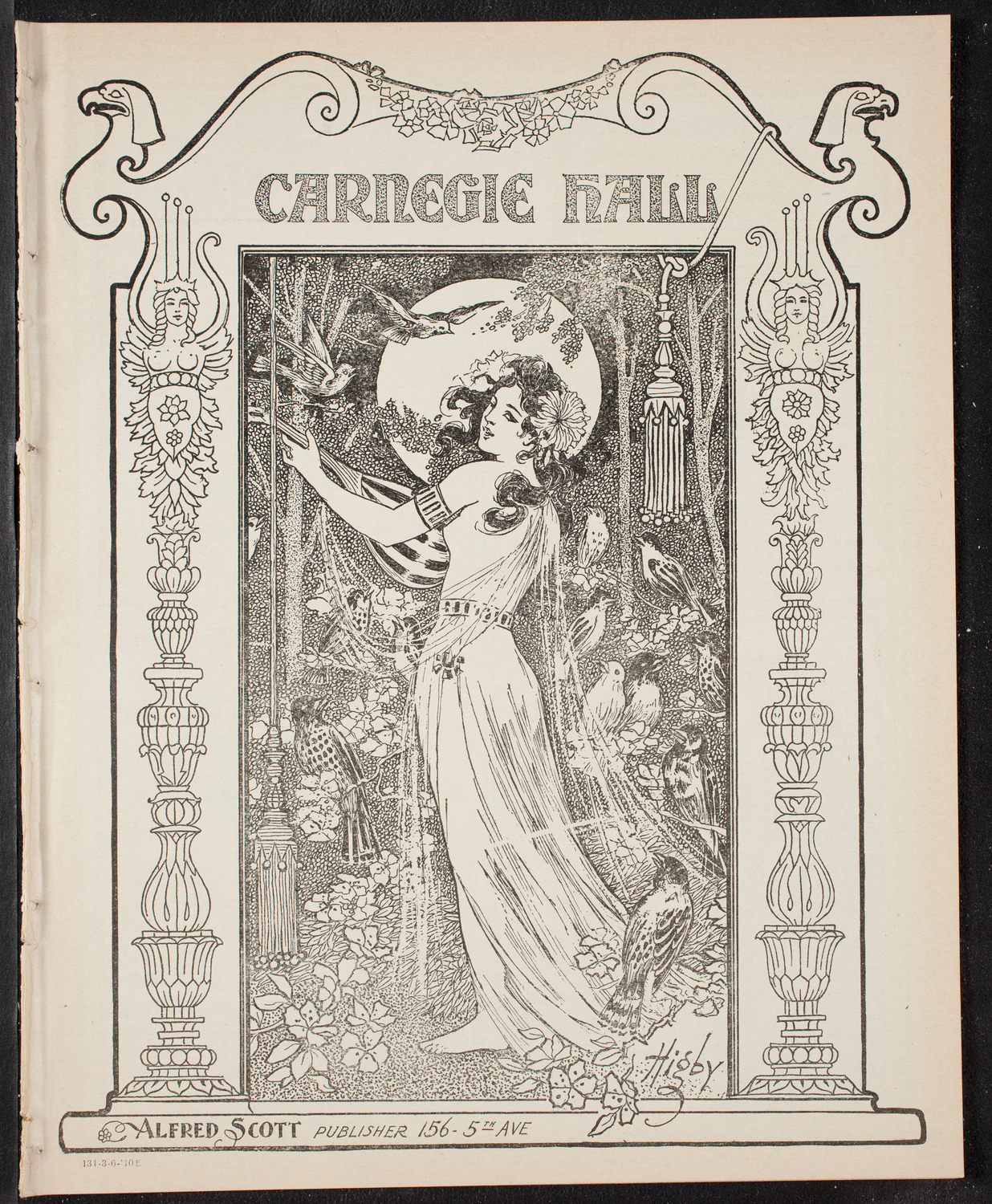 Clan-na-Gael Emmet Celebration, March 6, 1910, program page 1