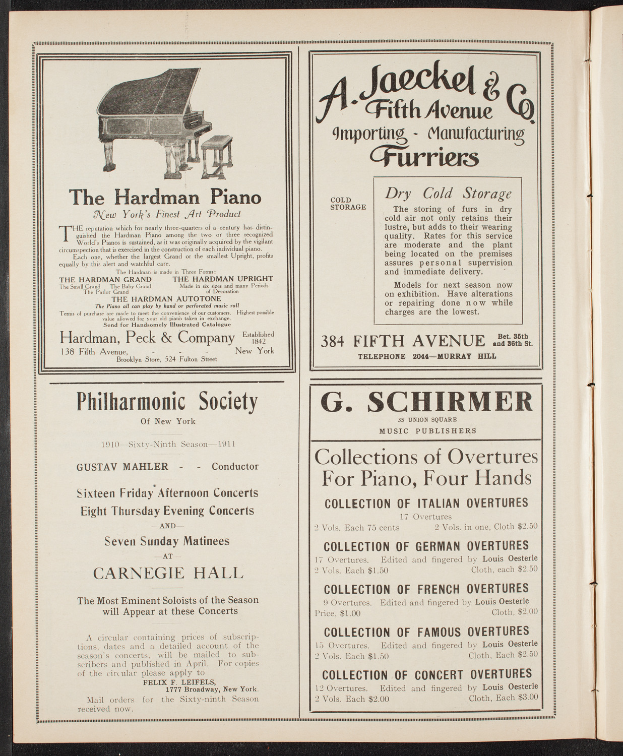 Newman's Illustrated Talks on Travel Topics, April 17, 1910, program page 8