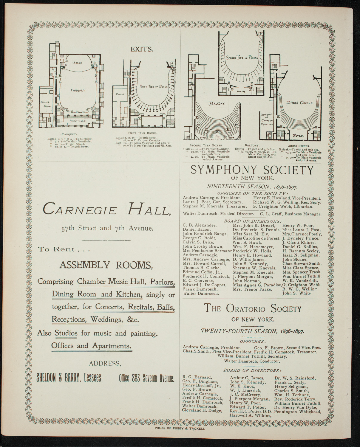 Graduation: College of Pharmacy of the City of New York, April 29, 1897, program page 8
