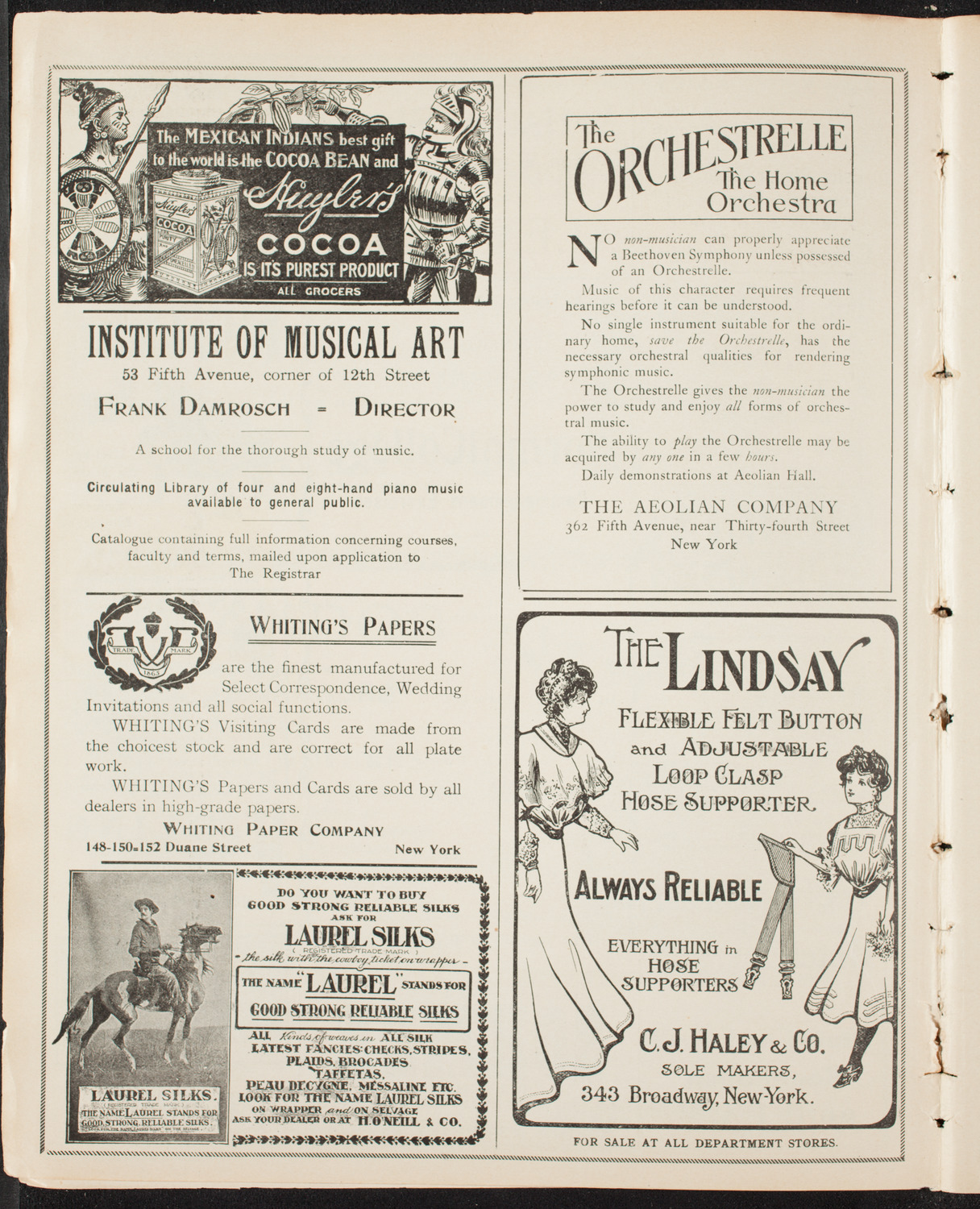 Graduation: Normal College, June 20, 1907, program page 6