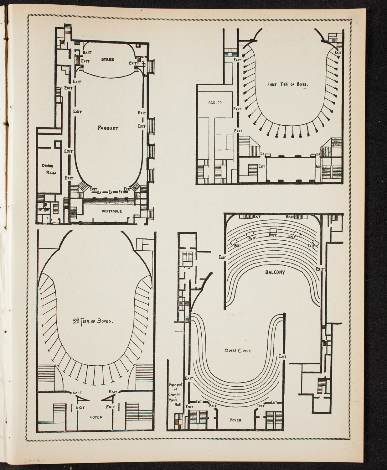 New York Philharmonic, March 24, 1905, program page 11