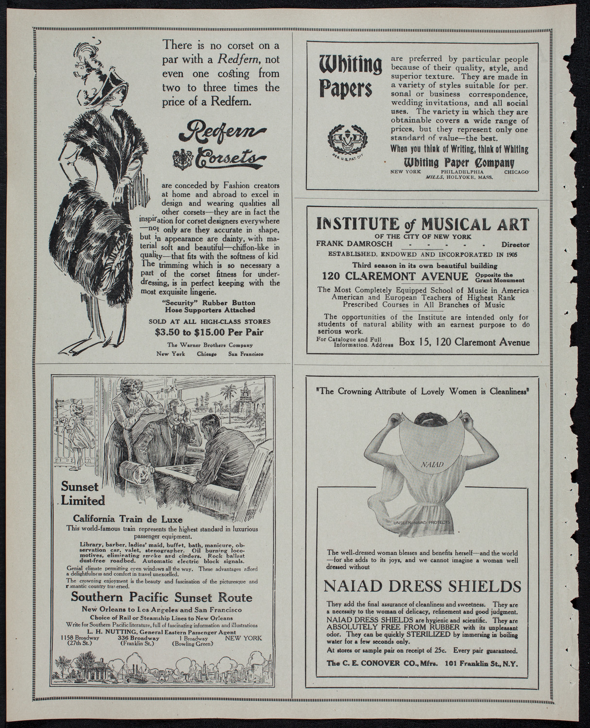 Lecture by Roald Amundsen: The Discovery of the South Pole, January 22, 1913, program page 2