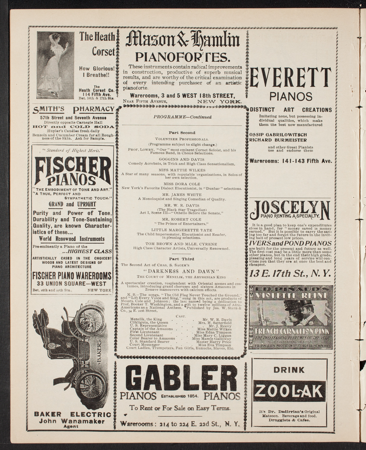 Benefit: Mt. Tabor Manual Training and Industrial School, April 18, 1902, program page 8
