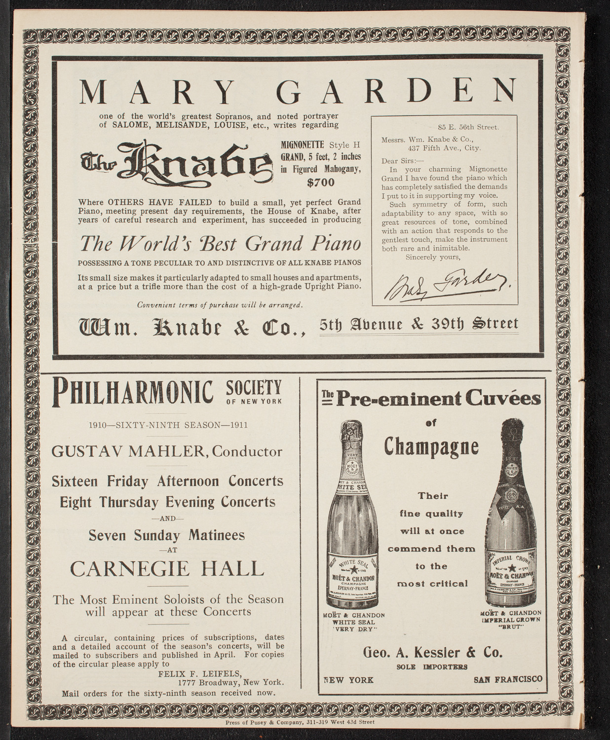 Newman's Illustrated Talks on Travel Topics, April 10, 1910, program page 12
