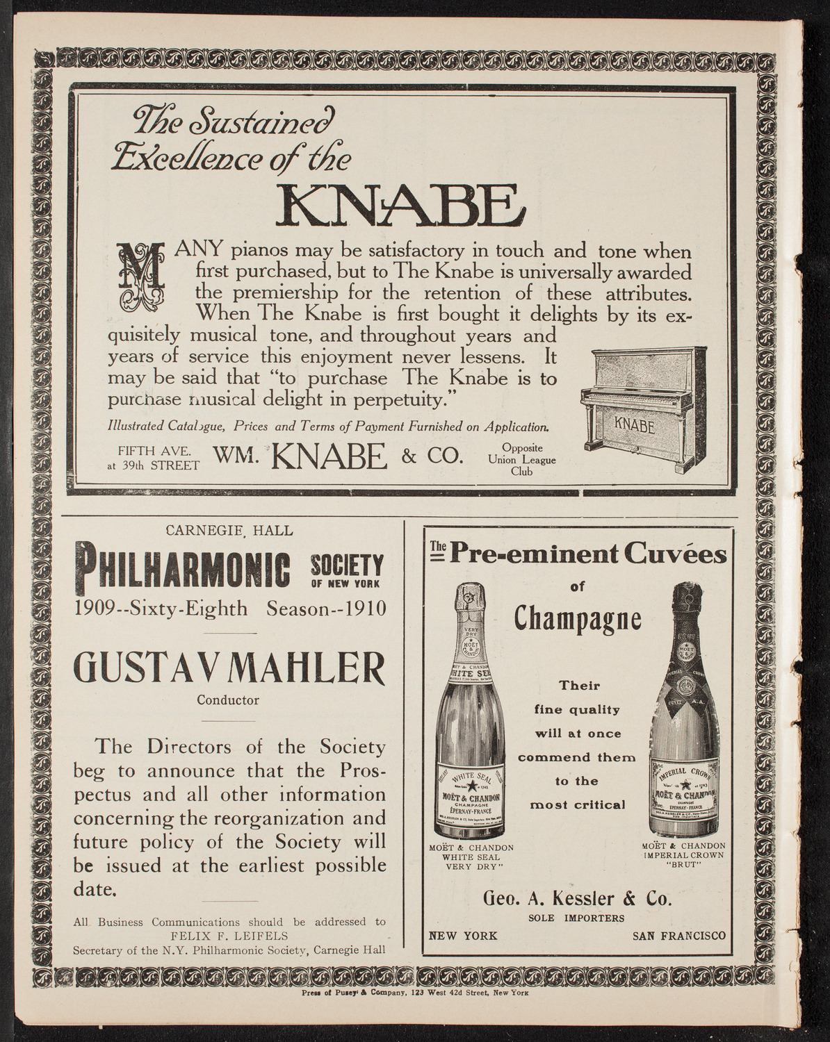 Graduation: College of Pharmacy of the City of New York, May 13, 1909, program page 12