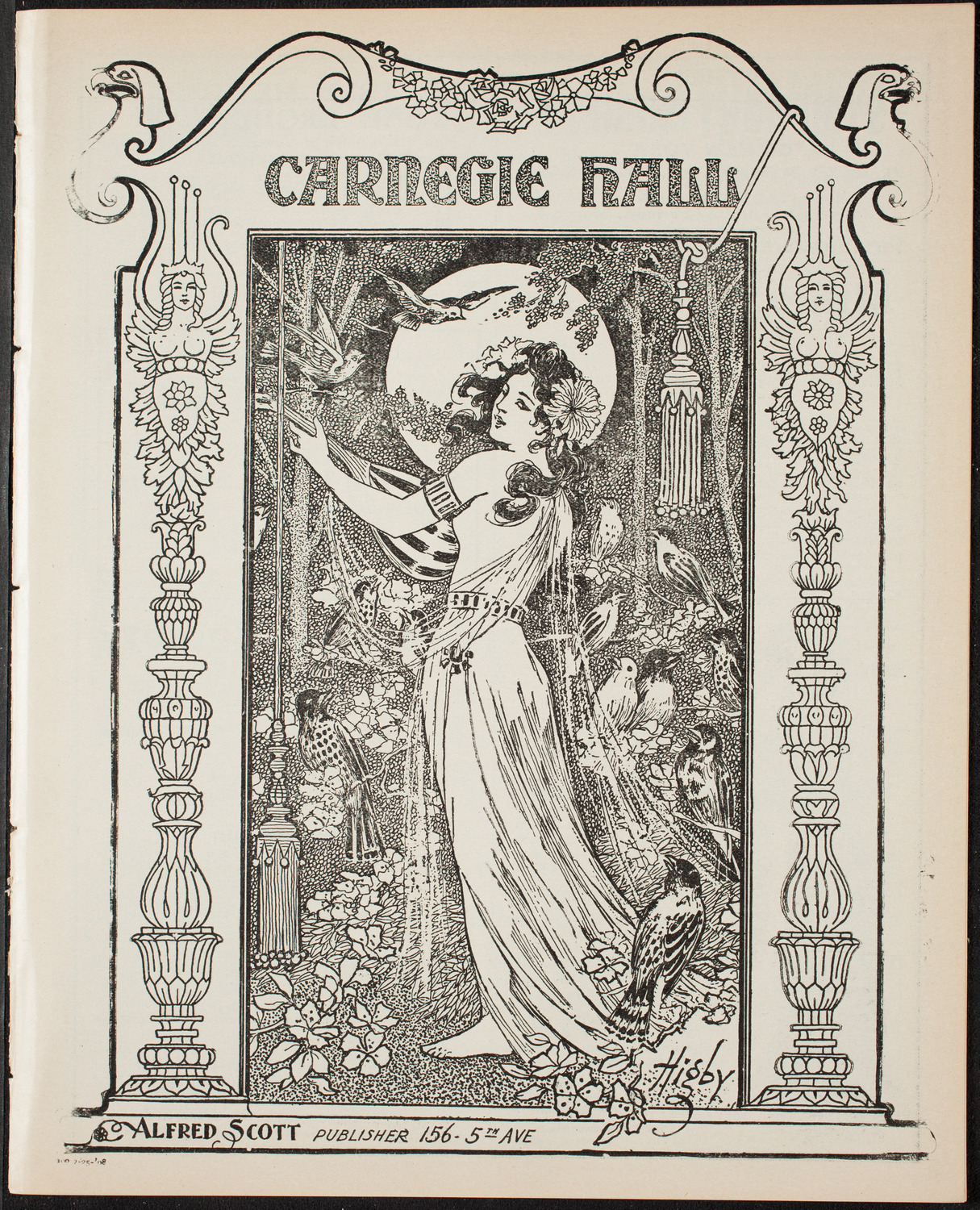 The Civic Forum, February 25, 1908, program page 1