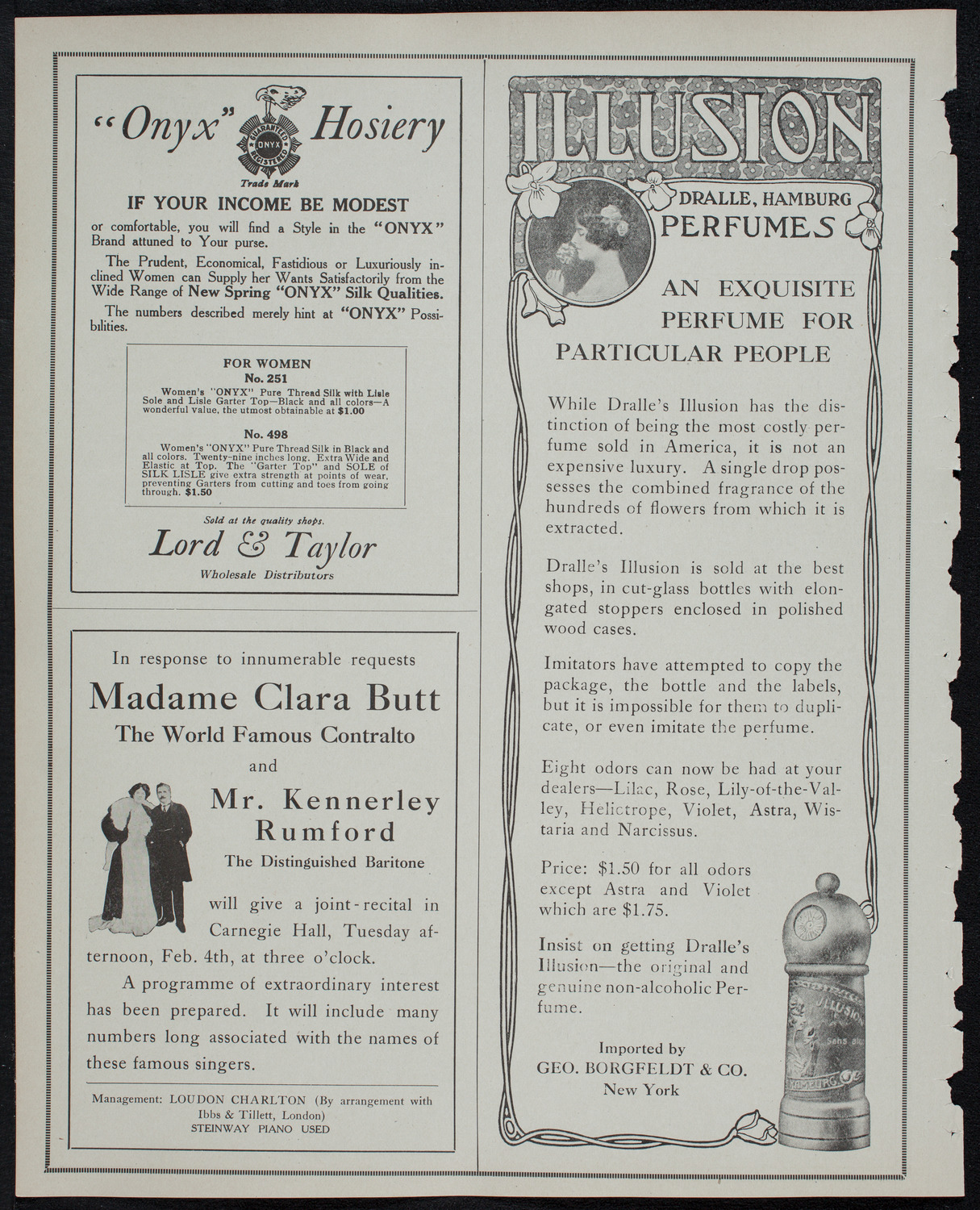 New York Philharmonic, January 23, 1913, program page 8