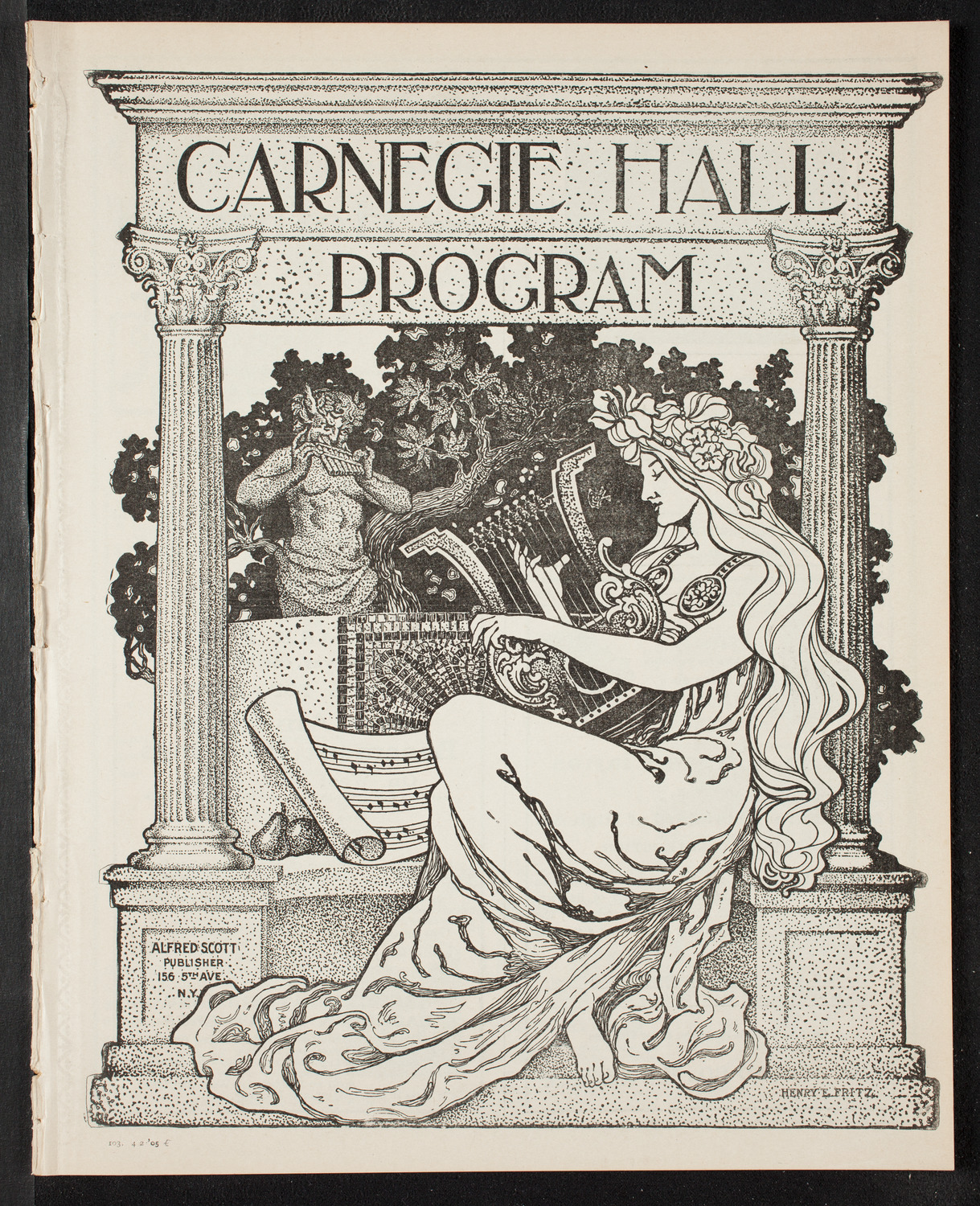 Burton Holmes Travelogue: Beautiful Ireland, April 2, 1905, program page 1