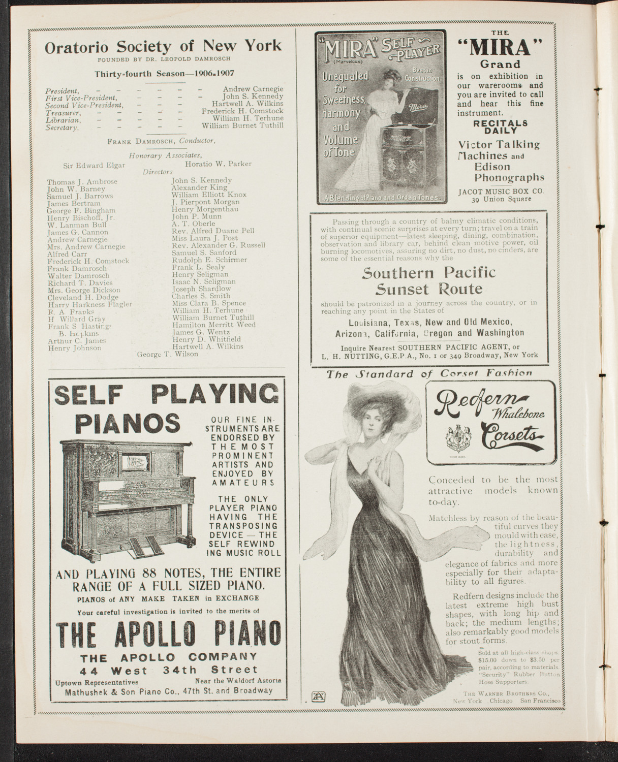 National Arbitration and Peace Congress, April 16, 1907, program page 2