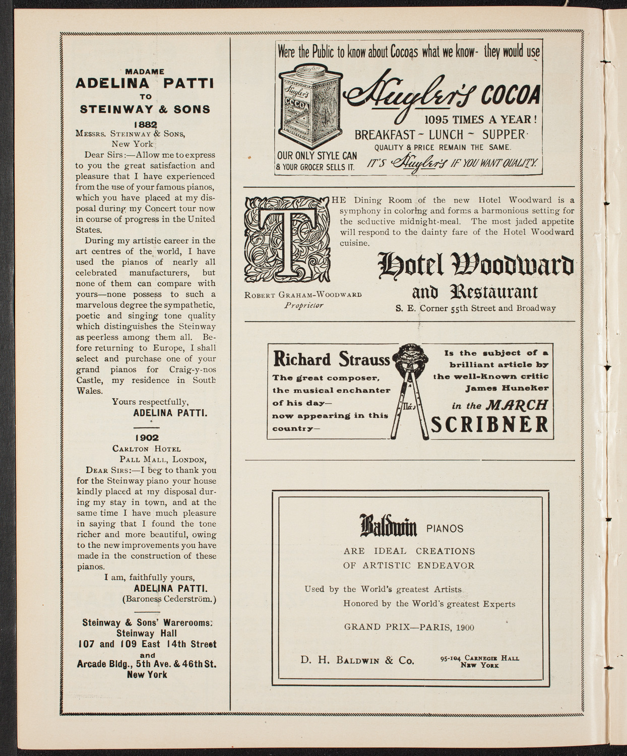 Burton Holmes Travelogue: Moscow: The Heart of Russia, March 6, 1904, program page 4