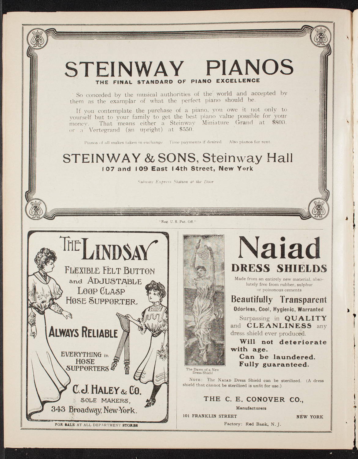 Burton Holmes Travelogue: Vienna, January 19, 1908, program page 4