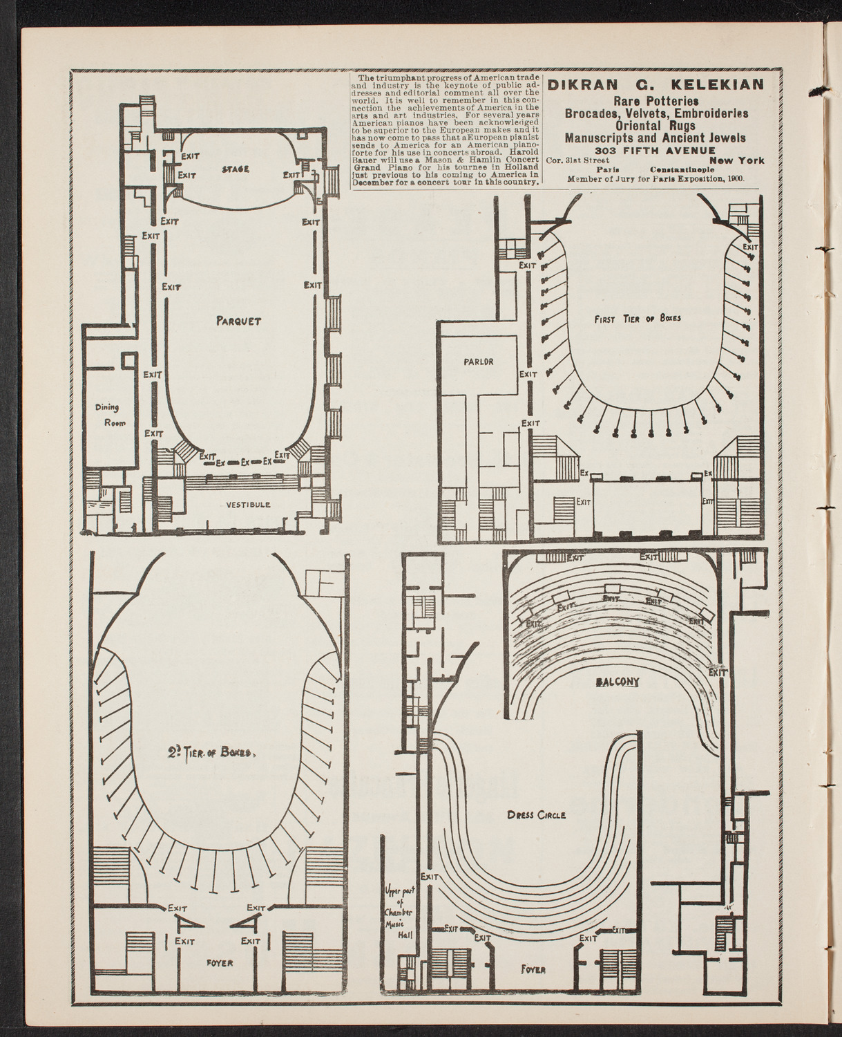 People's Choral Union, April 14, 1902, program page 4