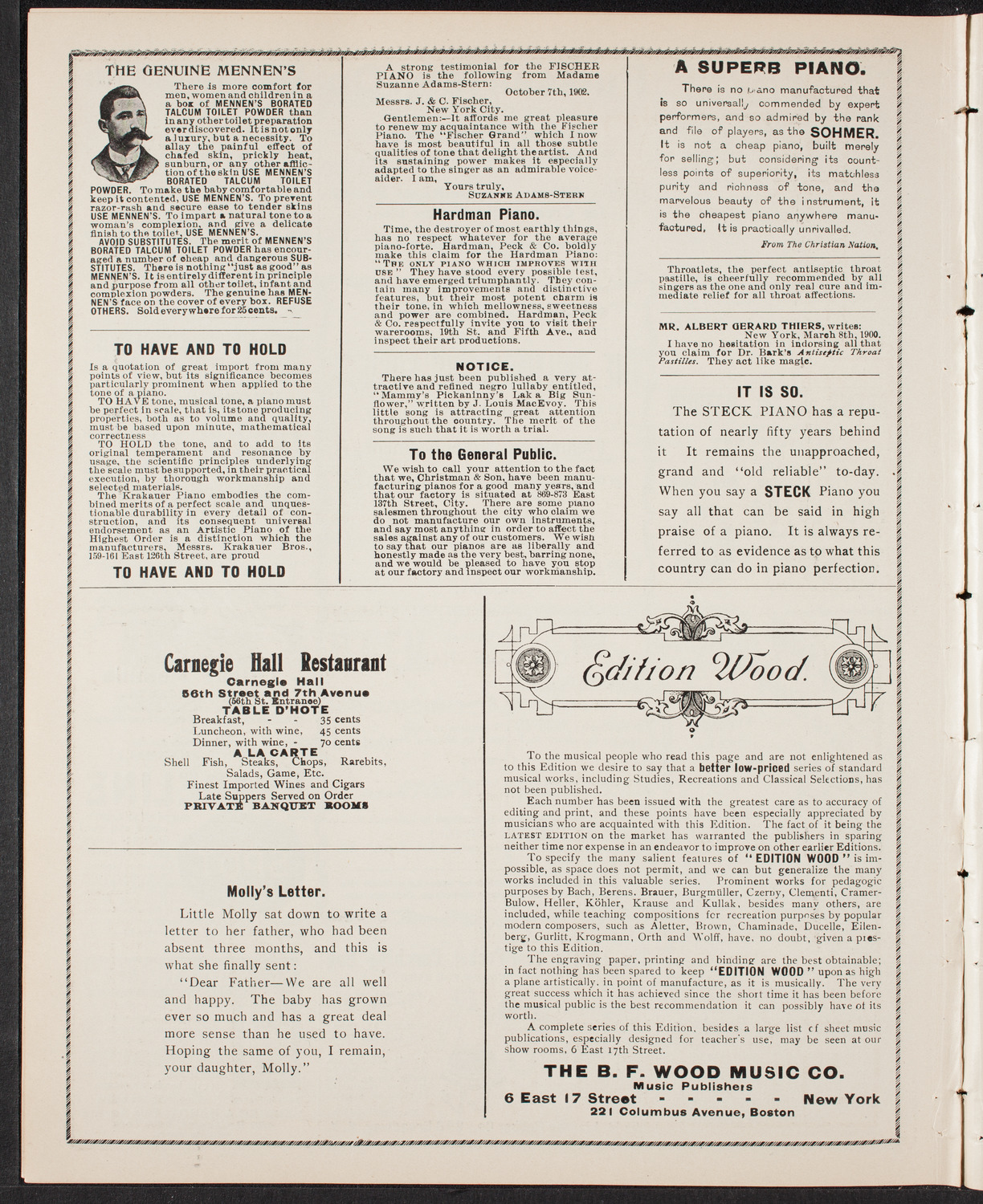 Graduation: Normal College, June 17, 1903, program page 10