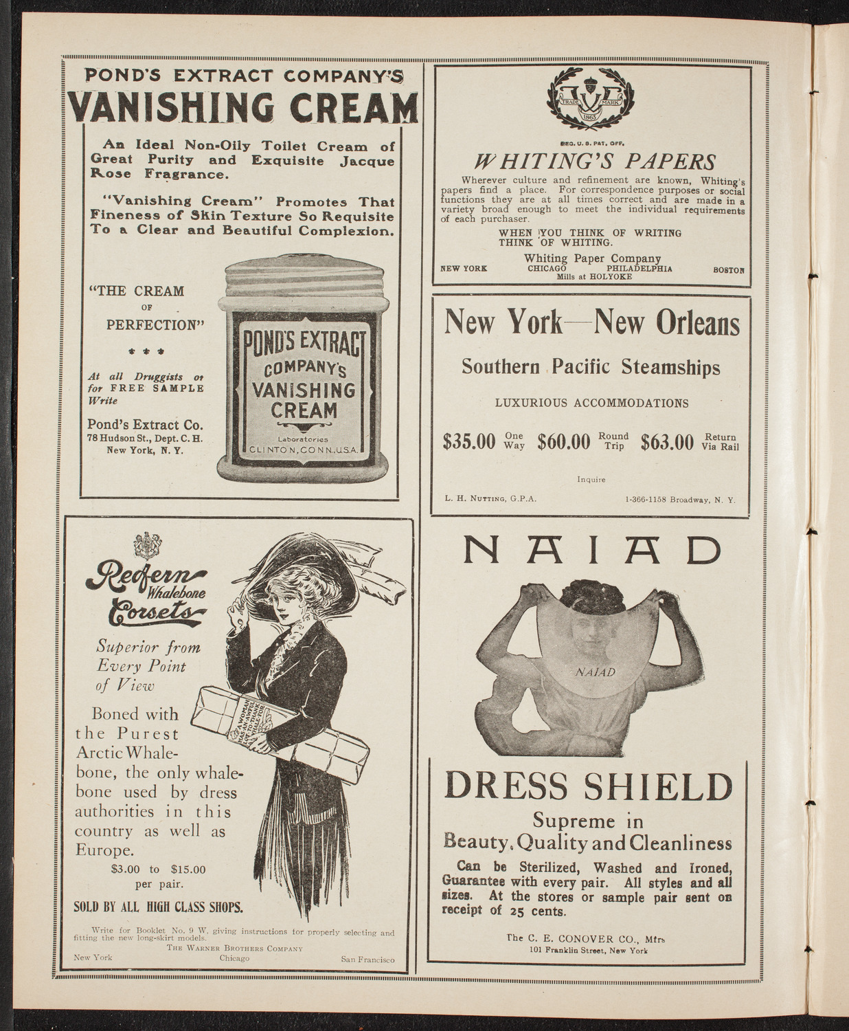 Boston Symphony Orchestra, March 26, 1910, program page 2