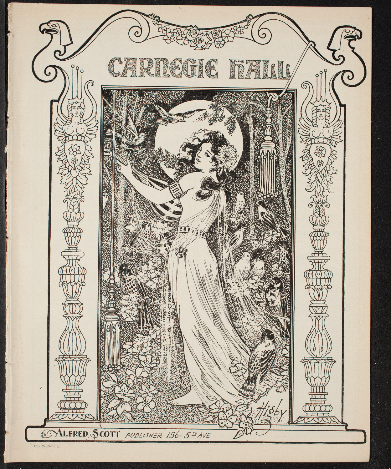 The Civic Forum, December 28, 1909, program page 1